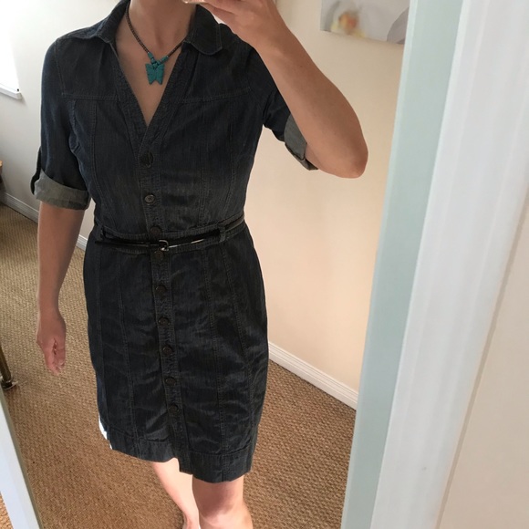 RW&CO. Dresses & Skirts - RW&Co button up denim dress